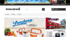 Desktop Screenshot of innovatronicperu.com